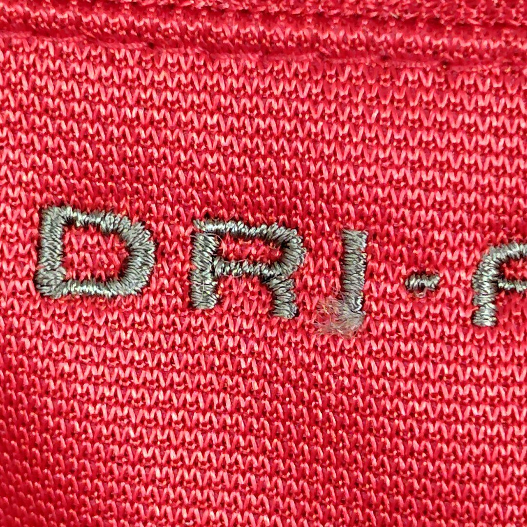 NIKE DRI-FIT メンズLサイズ フード付き赤ジャージジャケット NIKE ナイキ トラックジャケット DRI-FIT ジップアップ 日本製