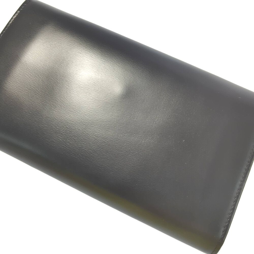 Cartier パンテール ブラックレザー 長財布 Cartier カルティエ パンテール・レザー 長財布 2つ折り財布