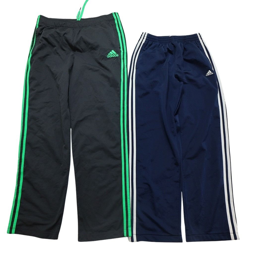 古着卸 アディダス adidas ジャージ パンツ 8枚セット メンズ XL トラックパンツ トレーニングパンツ 古着 NC0882