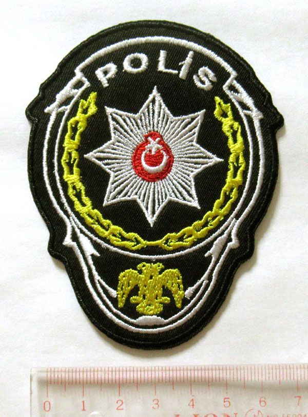 トルコ イスタンブール警察 ワッペン 温う
