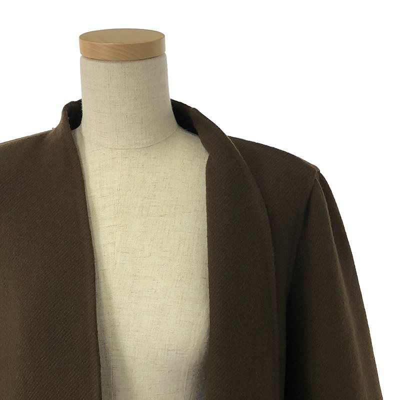  ROW　ロイヤルロウ　チェスターコート　ブラウン　カシミヤ混　46 ROW ロイヤルロウ チェスターコート ブラウン カシミヤ混 46 ROW