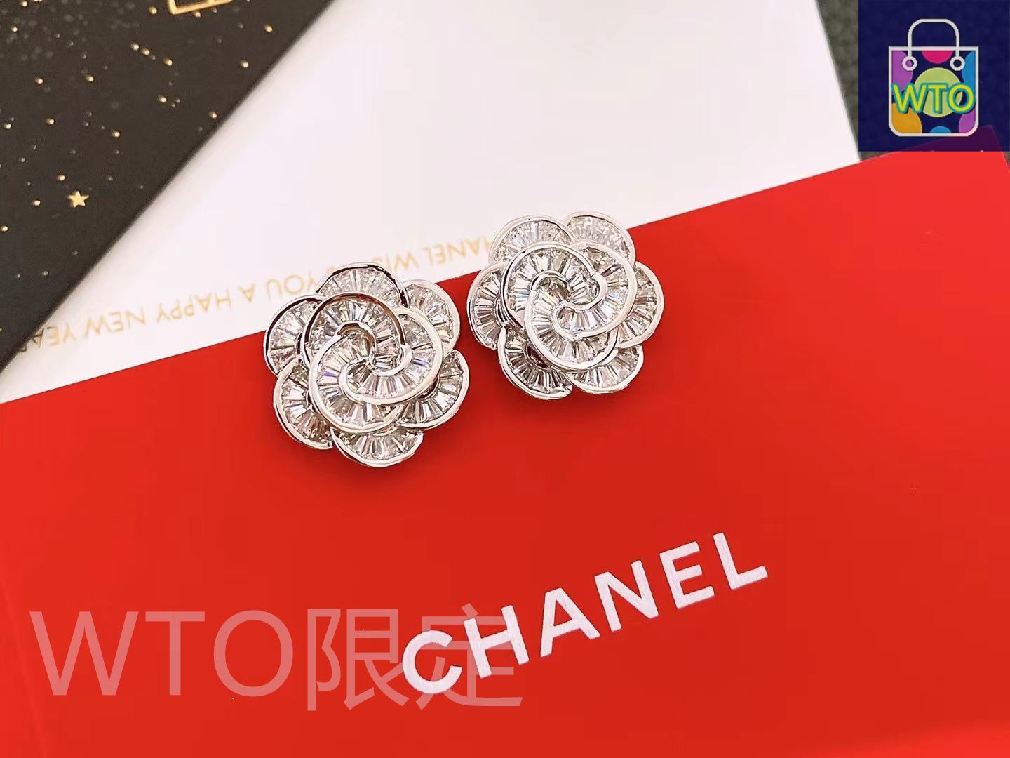 今日WTO】Chanel ヴィンテージ ダブル C ピアス 送料無料 限定