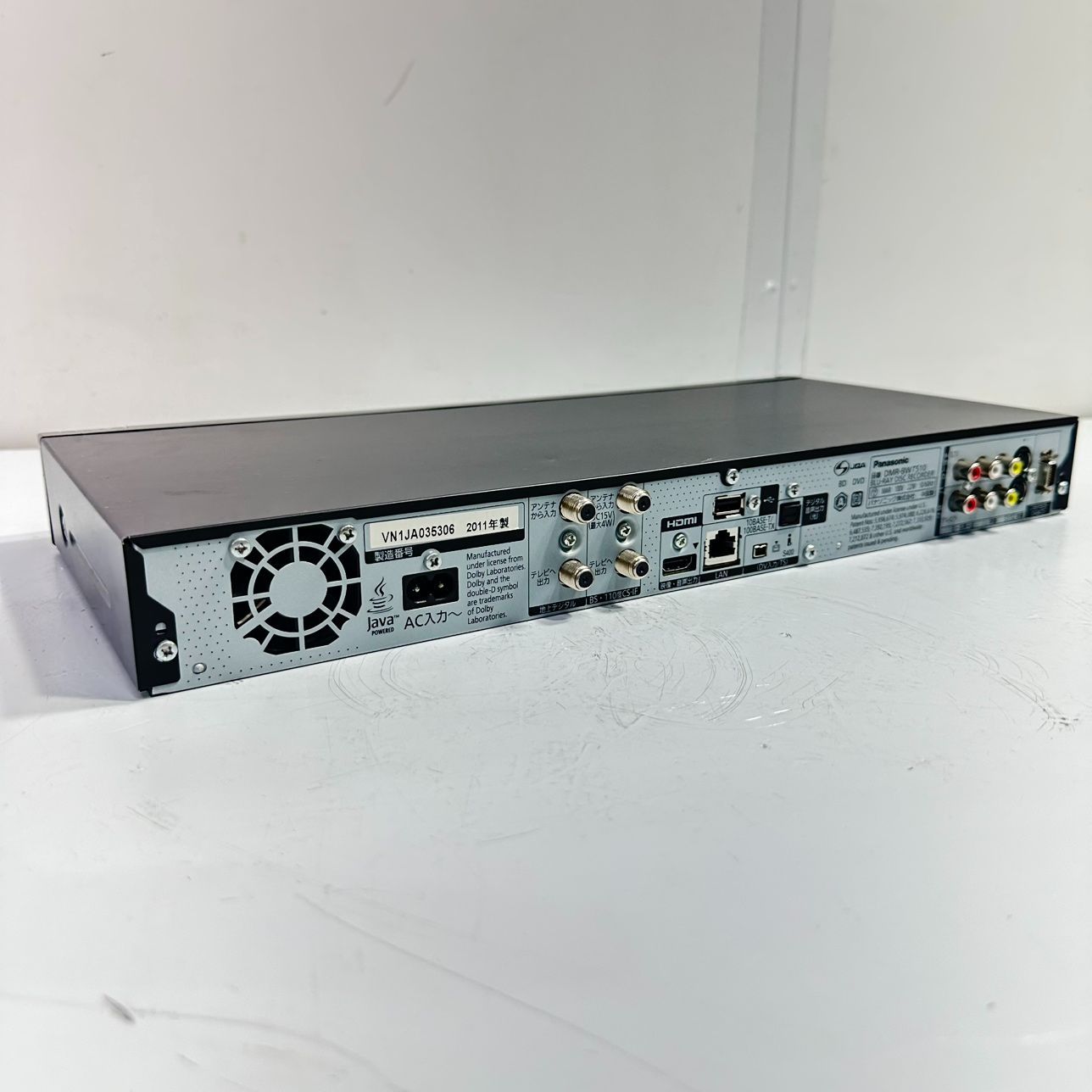 パナソニック DMR-BWT510 動作品 ブルーレイレコーダー 500GB