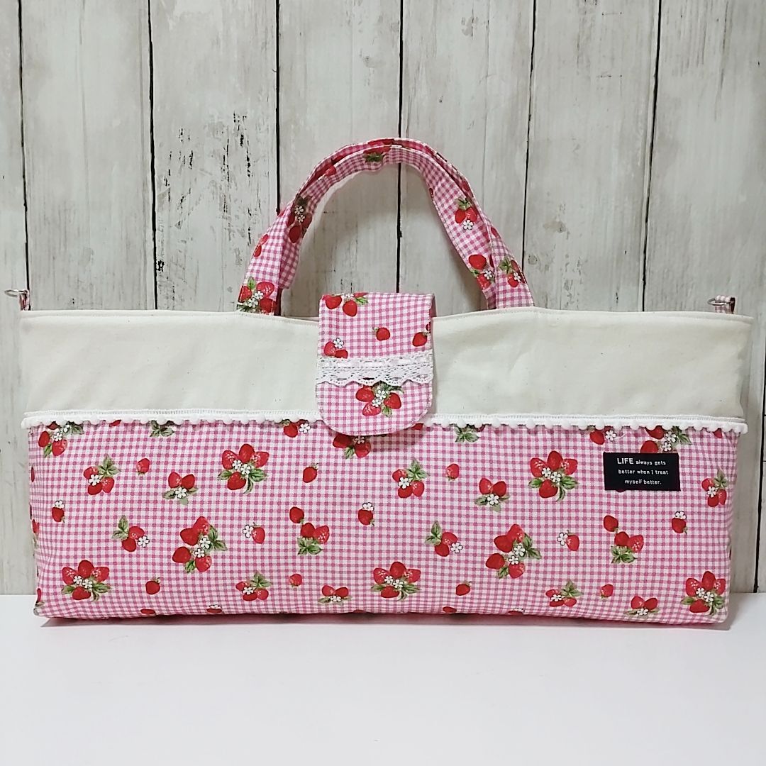 縦長レッスンバッグ　Dかん付きピアニカケース 縦長レッスンバッグDかん付きピアニカケース