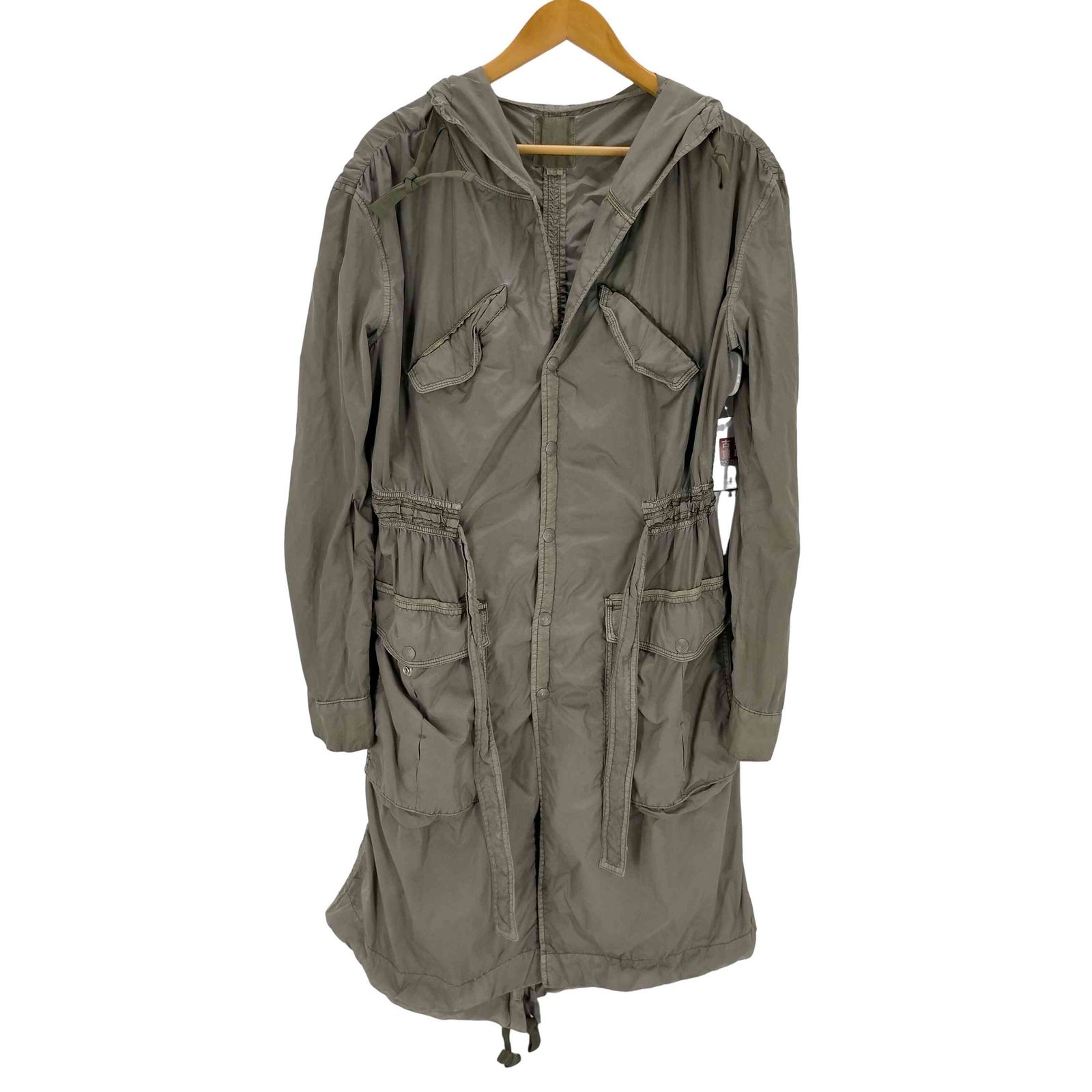 ディーゼル DIESEL ベルト付き ナイロンモッズコート メンズ JPN M