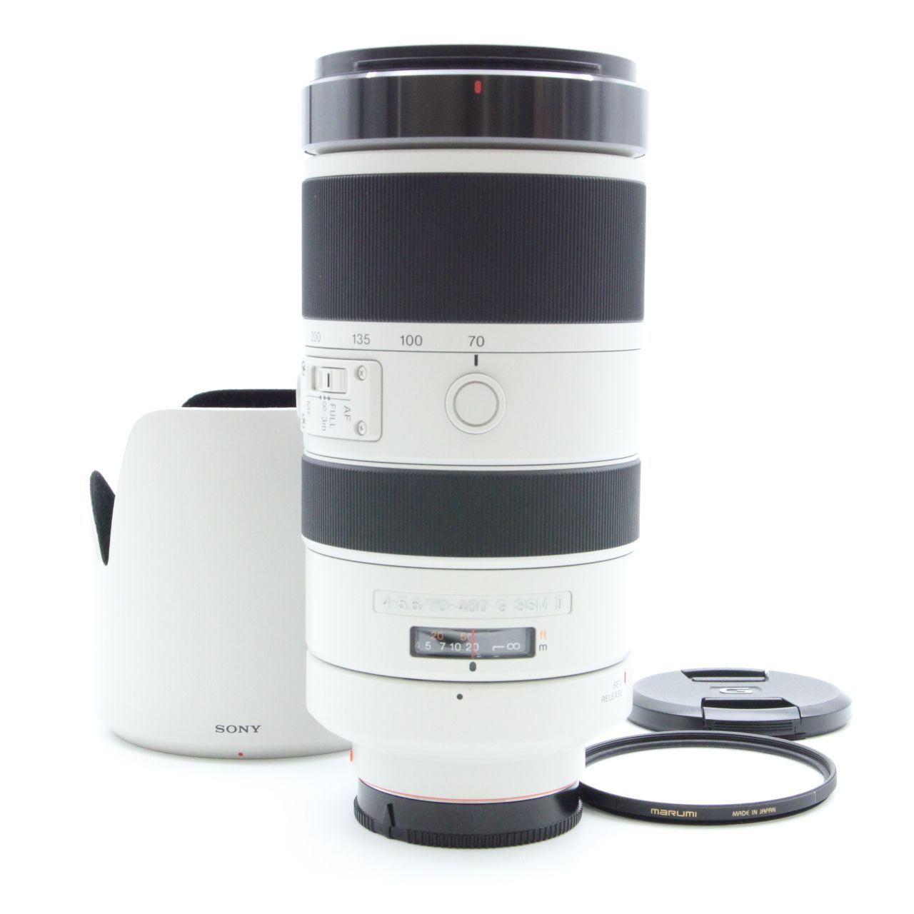 美品】 SONY 70-400mm F4-5.6 G SSM II SAL70400G2 ソニー #3845 - メルカリ