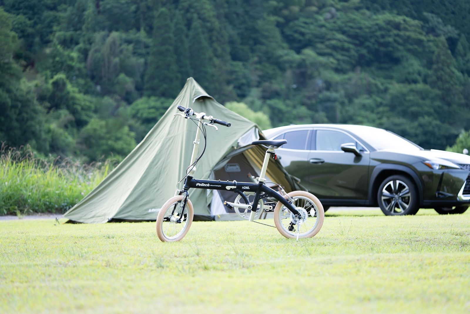 PELTECH Flip one 軽量アルミ折り畳み自転車 総重量11.8㎏ 20インチ 