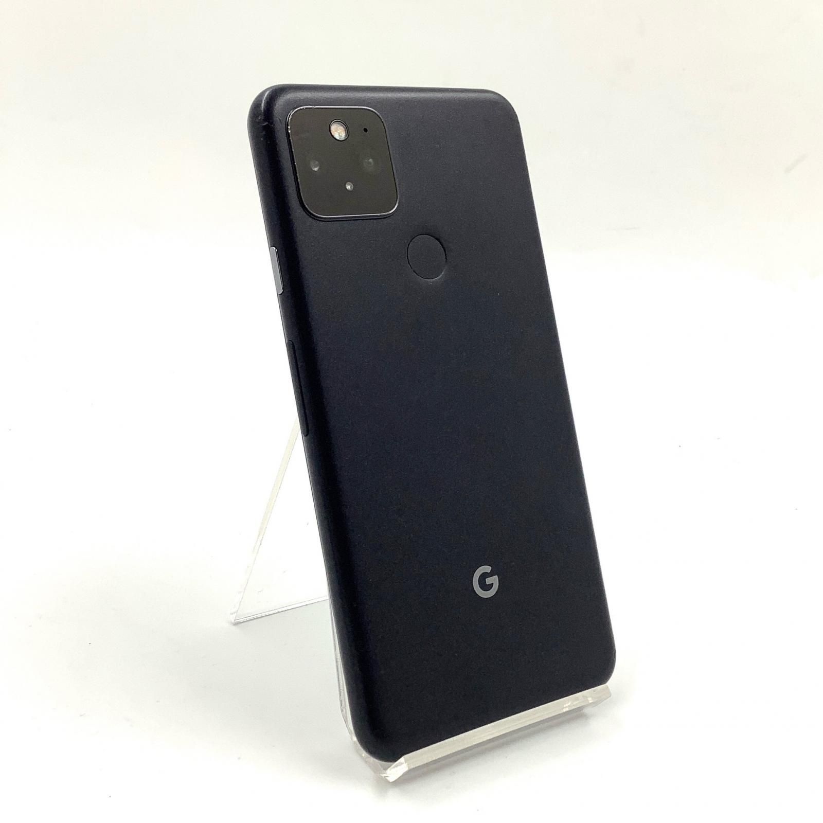 【全額返金保証】【最速発送】Google Pixel5 128GB ジェットブラック Softbank G5NZ6 動作確認済