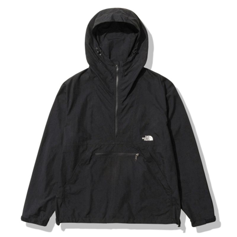 [THE NORTH FACE（ザ・ノース・フェイス）] コンパクトアノラック メンズ ブラック(25春夏) XL