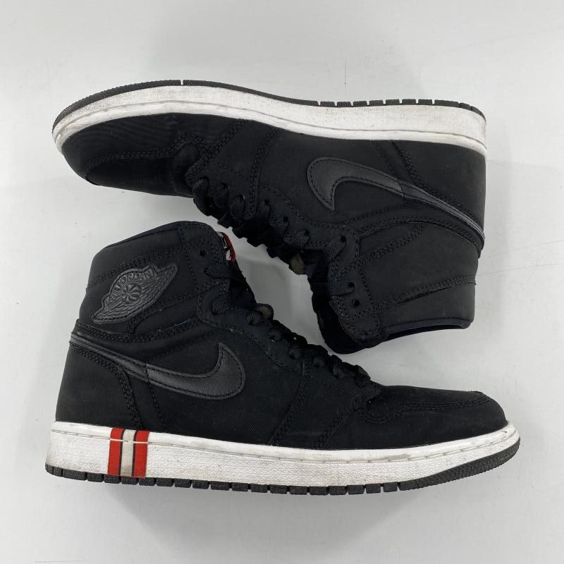 NIKE AIR JORDAN 1 High PSG Black スニーカー 26.5cm AR3254-001 ブラック ナイキ 10