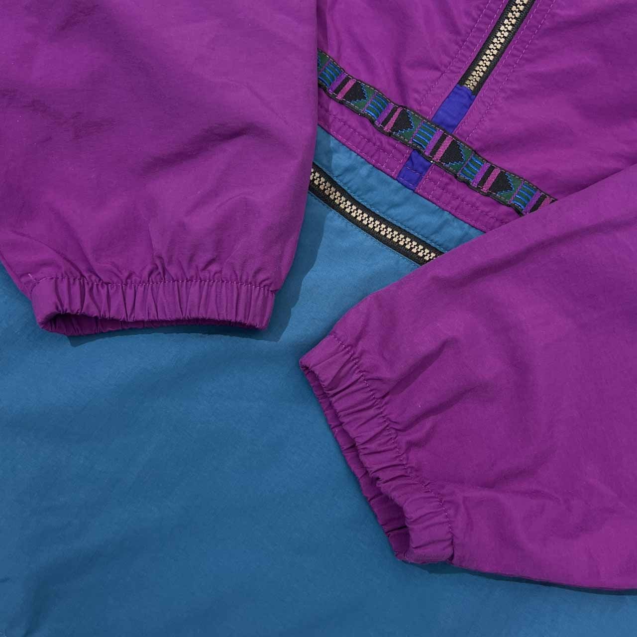 80s 90s L.L.Bean エルエルビーン ナイロン アノラックパーカー プル 