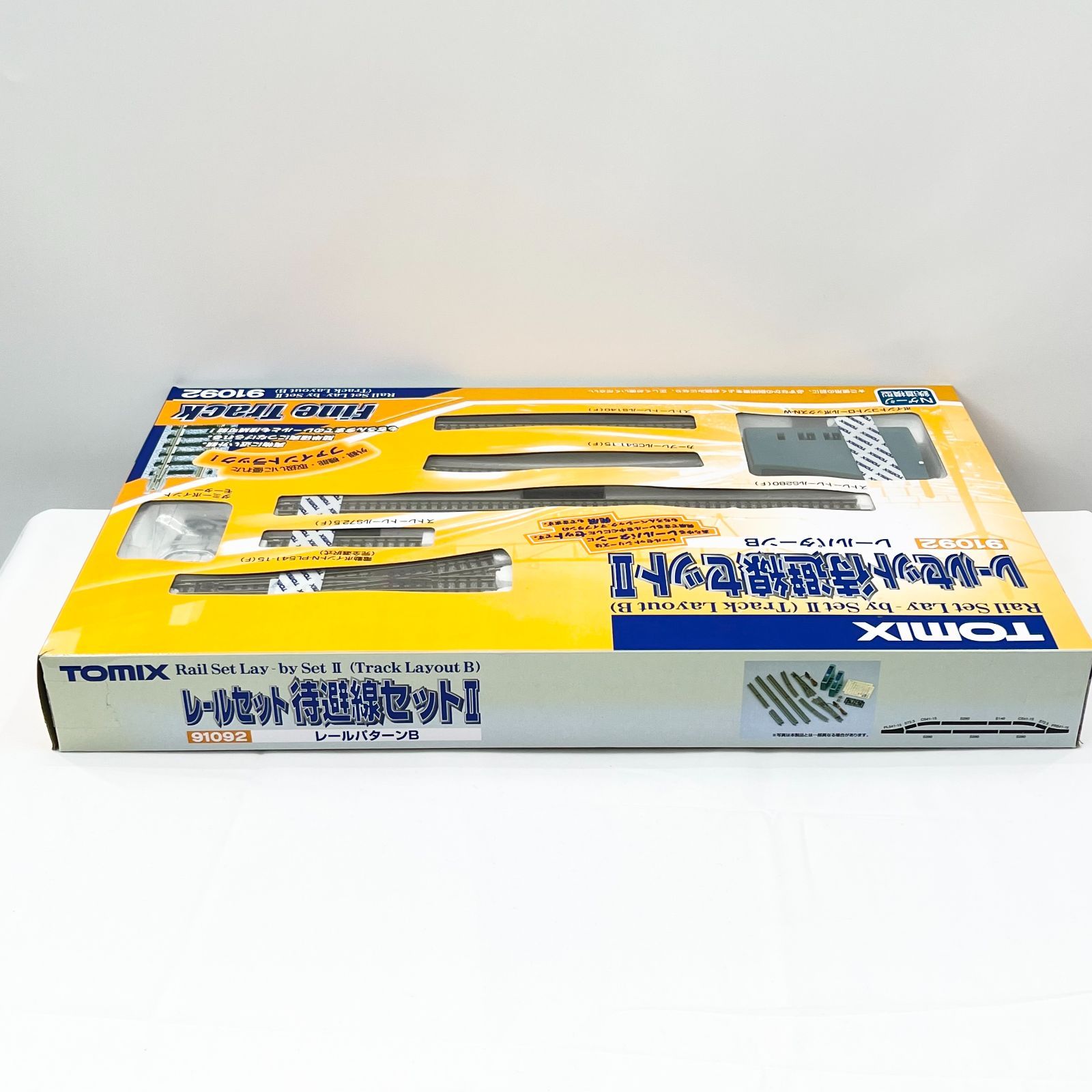 take出品です。 ほぼ未使用】TOMIX 91092 レールセットII 待避線セットB Nゲージ 鉄道