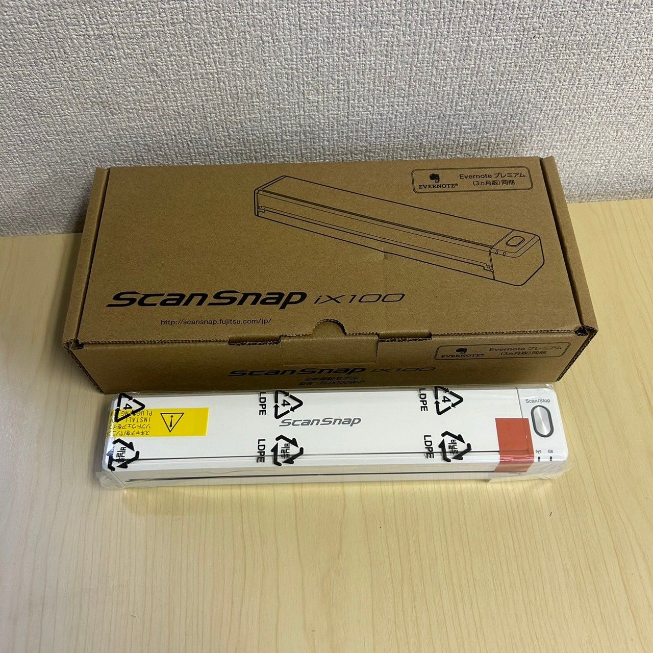 新品・未使用】富士通 FUJITSU スキャナー ScanSnap iX100 FI