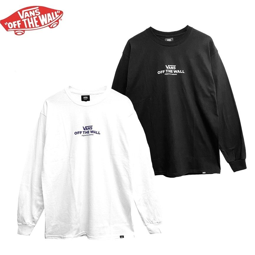 バンズ VANS メンズ レディース オリジナル ロンT 長袖Ｔシャツ 長袖