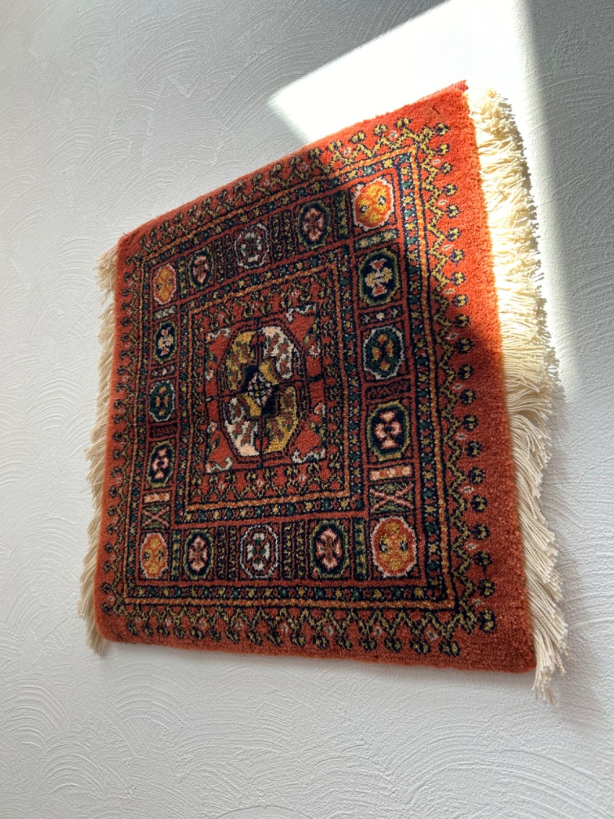 パキスタン産 1980年代 手織り絨毯】パキスタンラグ-ヴィンテージラグ