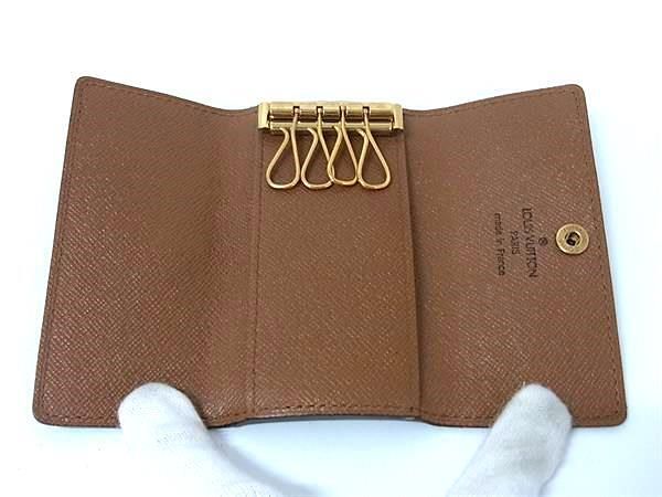 美品＊ルイヴィトン 4回キーケース モノグラム ゴールド金具 LOUIS VUITTON - LOUIS VUITTON ルイヴィトン ミュルティクレ4