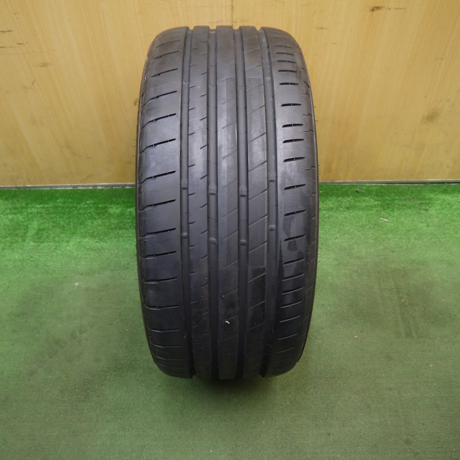 バリ溝 23年 9.5分 1本 245|40R18 ブリヂストン ポテンザ S007A タイヤ 18インチ インプレッサ WRX ランエボ 等 5100107Hノタ