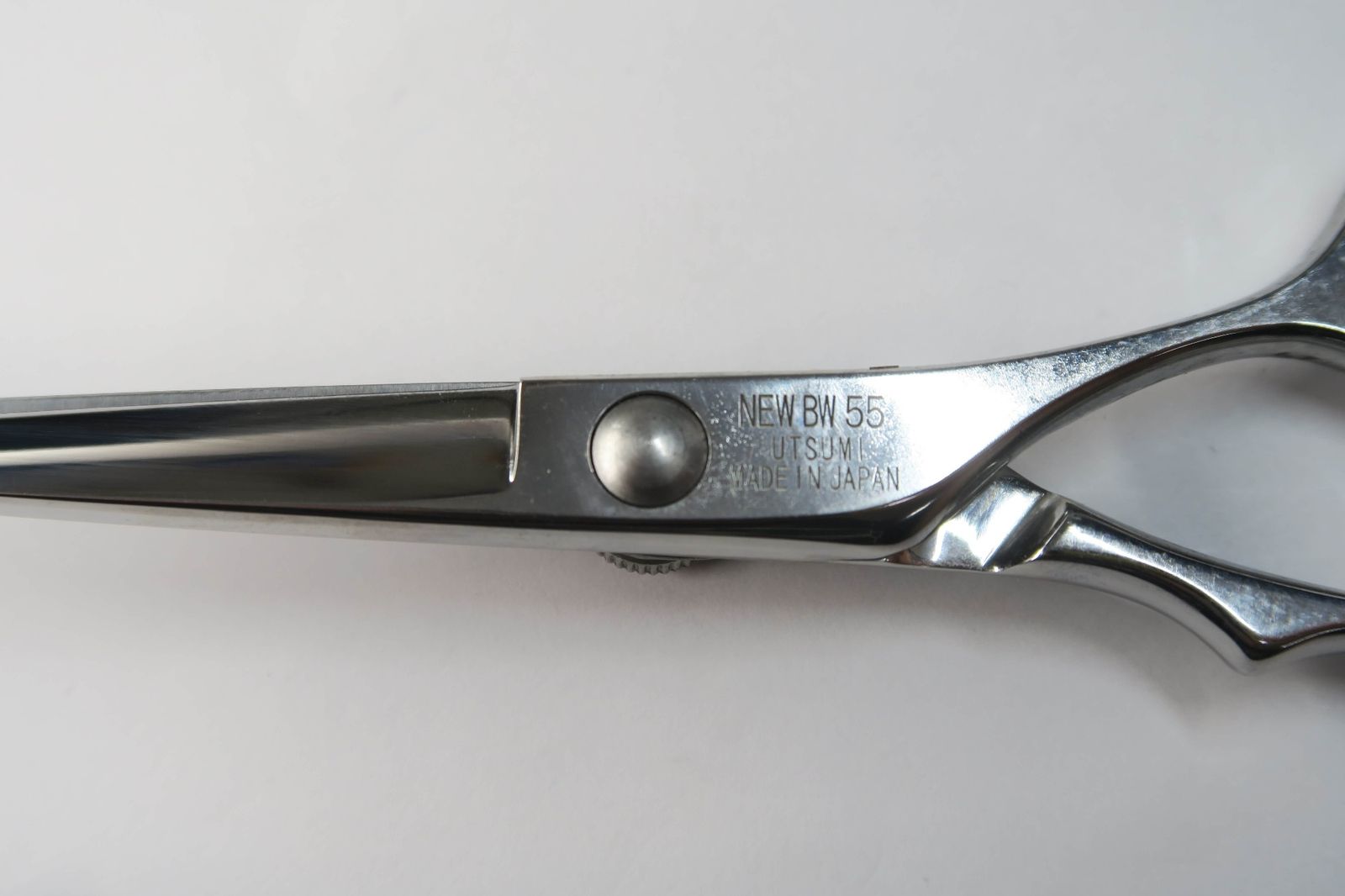 必見！美品！UTSUMI シザー 5.5インチ NEW BW55 Bランク【UTSUMI ウツミ 内海】 NEW BW 55 シザー 美容師・理容