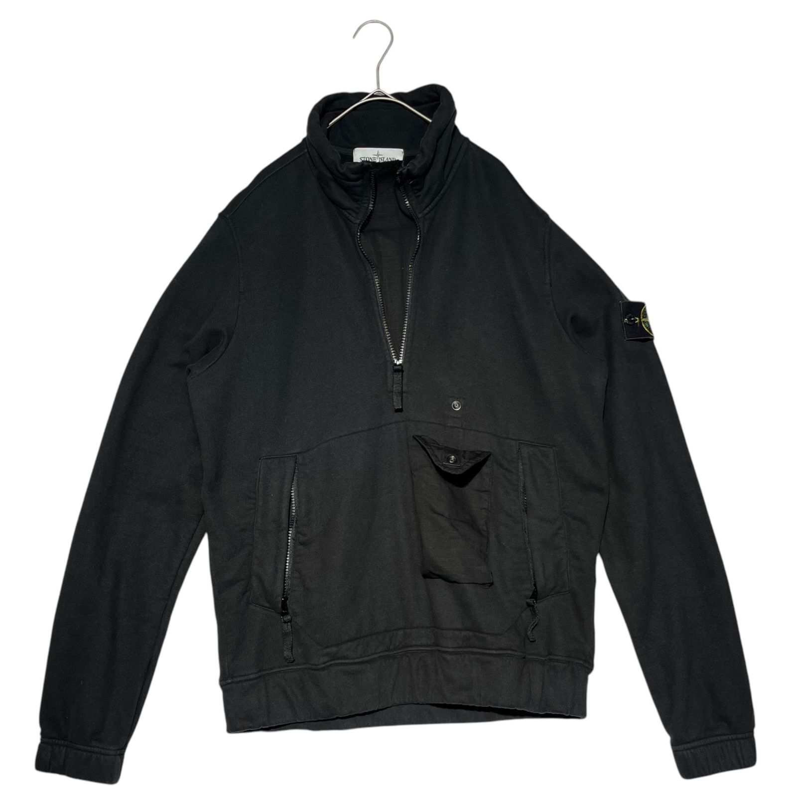 STONE ISLAND(ストーンアイランド) 20AW Stand collar half zip 