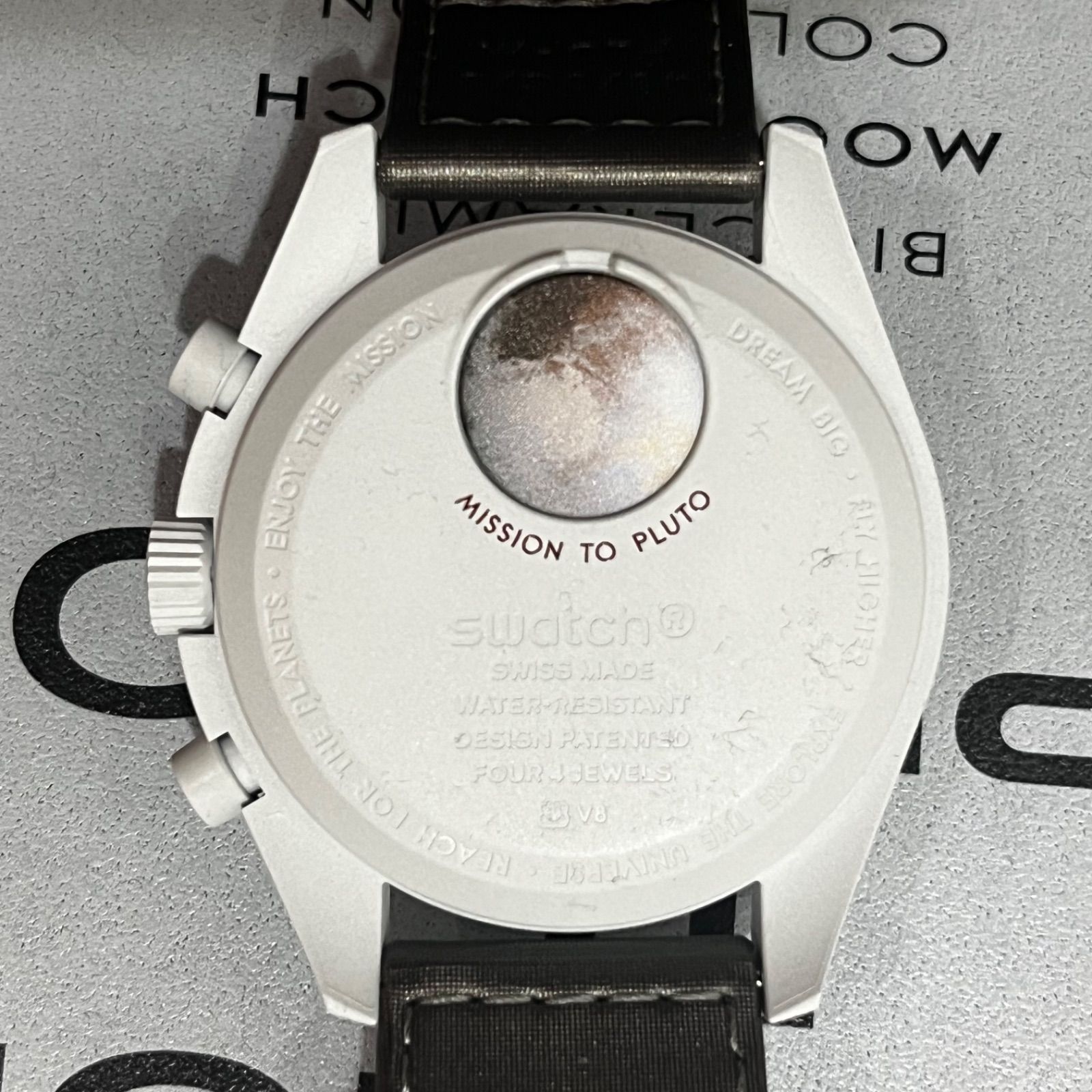 未使用品 Swatch OMEGA MISSION TO PLUTO コラボ ムーンミッショントゥ 