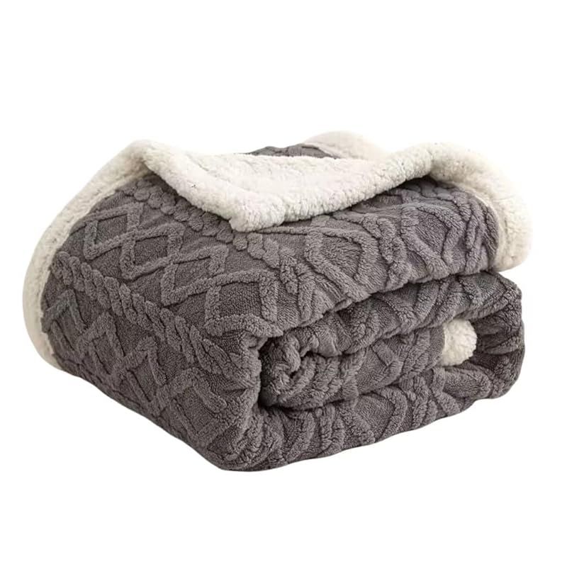 新品　YKFN 毛布 シングル 冬用 厚手 ブランケット 掛け毛布 もこもこ フランネル毛布 二枚合わせ 超極細繊維 暖かい 合わせ毛布 おしゃれ 北欧 ふわふわ 抗菌防臭 軽量保温 暖房効果 静電気
