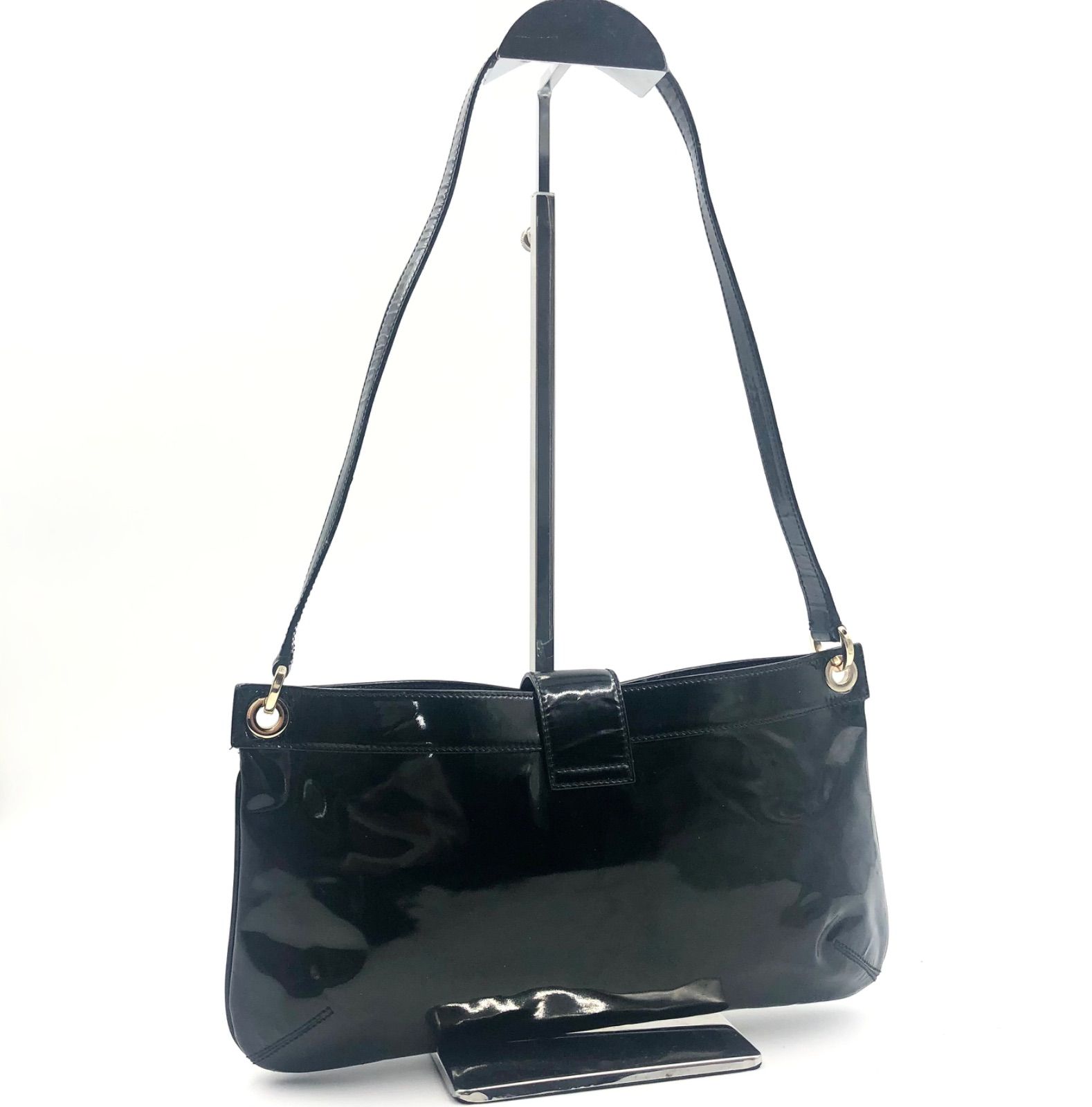 Salvatore Ferragamo ブラック パーティーバッグ Salvatore Ferragamo ブラック パーティーバッグ Salvatore Ferragamo