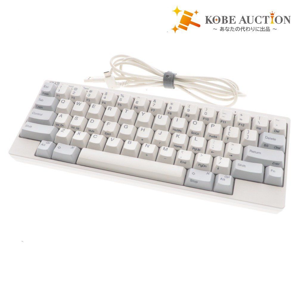 □ ハッピーハッキングキーボード PD-KB401W USB キーボード HHKB