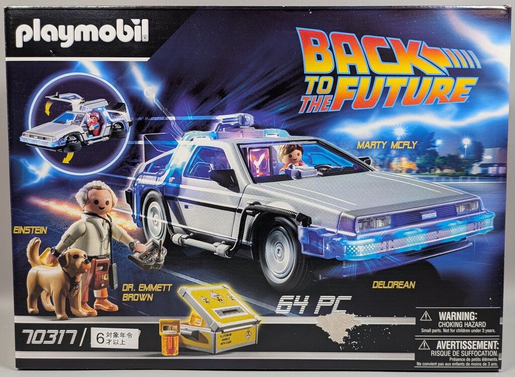 PLAYMOBIL BACK TO THE FUTURE 70317/5-99 DELOREAN 70317
