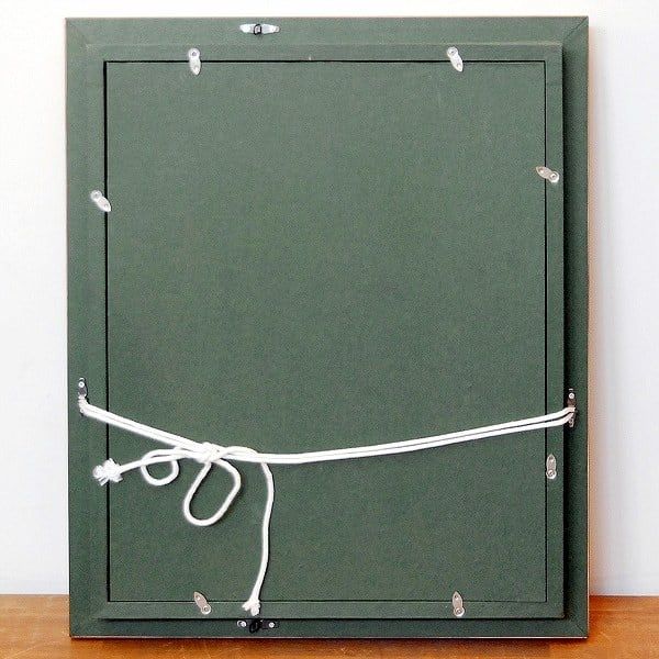 真鍮のアンティークフレーム 大型 イタリア製 フレームのみ 什器