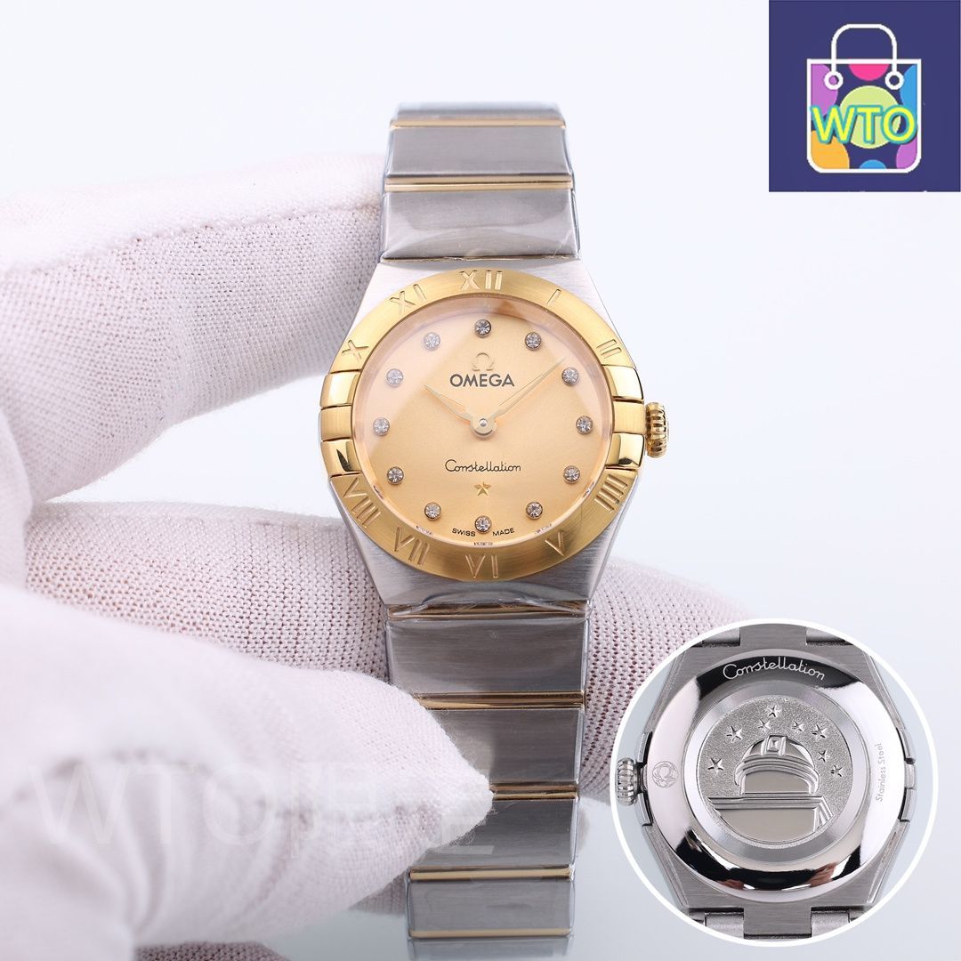 OMEGA Constellation クォーツ腕時計 ケースのみジャンク Yahoo!オークション -「オメガ 時計 ケース」(コンステ