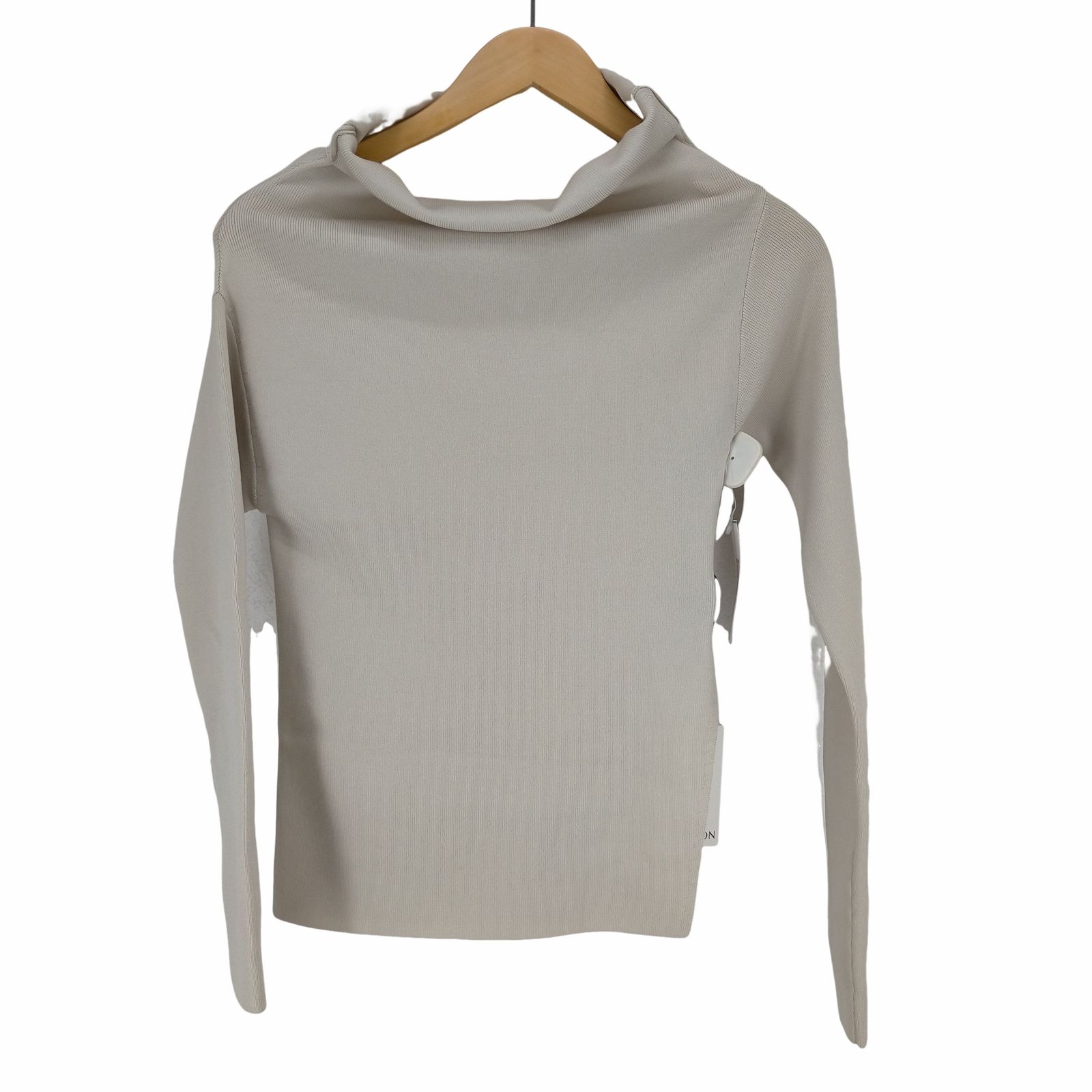 ユーズドフルギ USED古着 ASYMMETRY DRAPE KNIT TOPS レディース