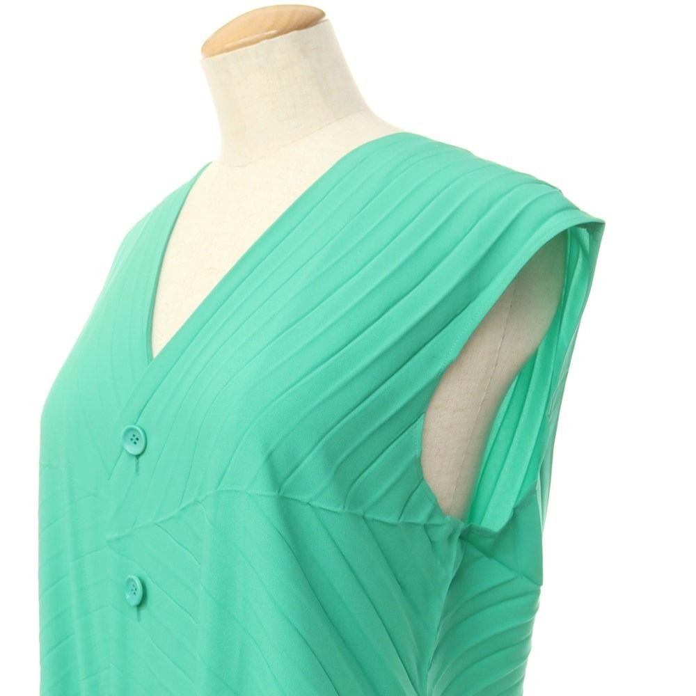 イッセイミヤケ ISSEY MIYAKE 秋冬 サロペット グリーン サイズ記載なし L位 レディース