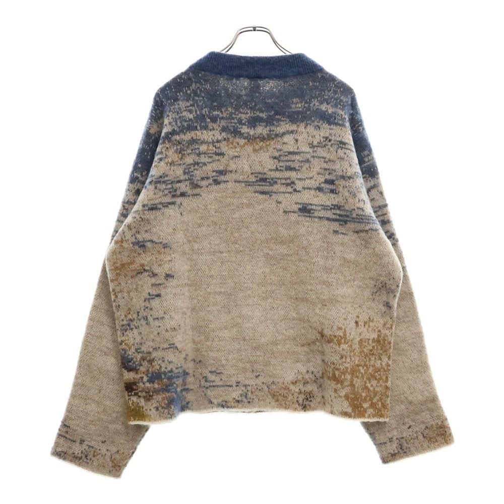 22AW Kroyer ジャガード モヘア ニット size:S