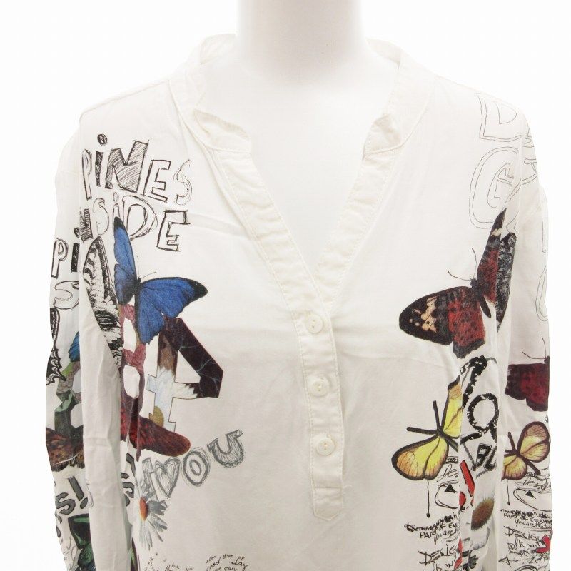 デシグアル Desigual チュニック ミニワンピース プリント 総柄