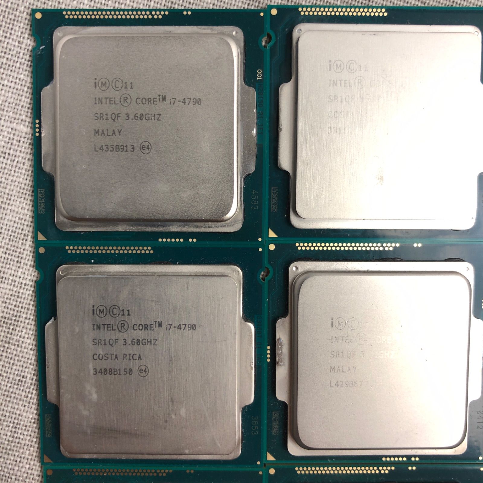 ９点セット】CPU Intel Core i7-4790【BIOS起動確認済】/CPU_y230025 