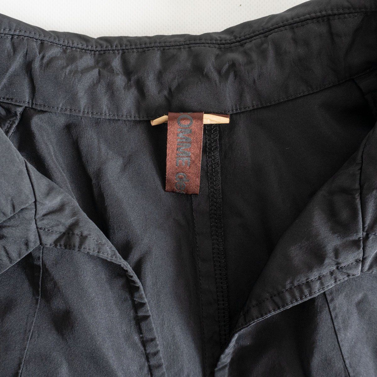 美品】COMME des GARCONS 【二重丸襟 バルーンスリーブ ワンピース】XS 