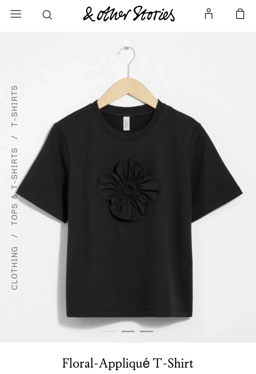 -その他のストーリー フローラル Tシャツ M