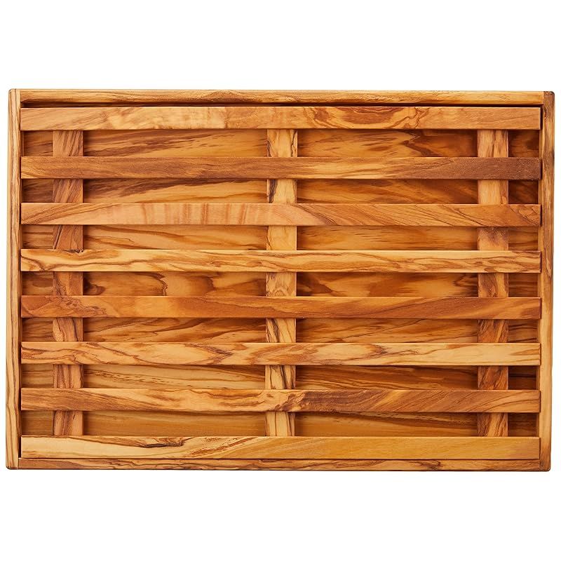 Arteinolivo オリーブウッドのブレッドカッティングボード(2ピース構造)/Lサイズ ｜Arteinolivo(アルテインオリーボ) オリーブウッドのブレッド