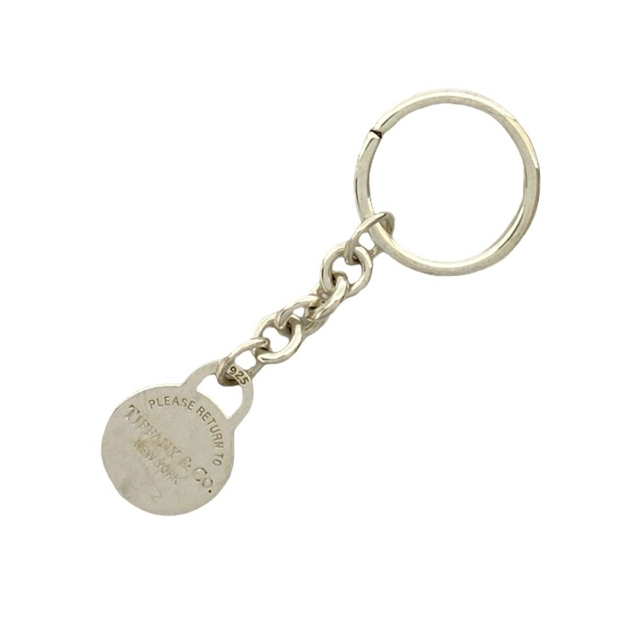極 美品 TIFFANY&Co. ティファニー リターントゥ ラウンド タグ