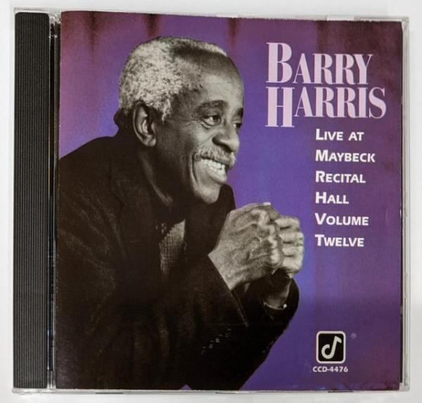 CD Barry Harris Live at Maybeck Harris Barry