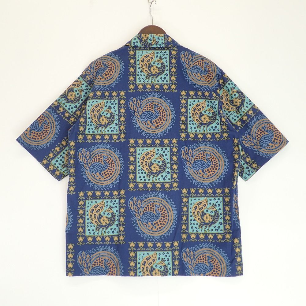 NEEDLES ニードルズ 22SS ブルー Cabana Shirt -Cotton Cloth Batik