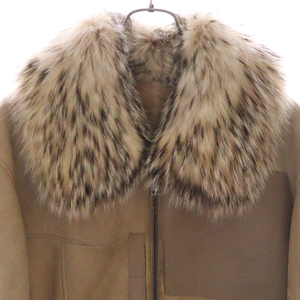 希少✨グッチ GUCCI リアルムートン コート ジャケット42サイズ XL 希少グッチ GUCCI リアルムートン コート ジャケット42サイズ XL