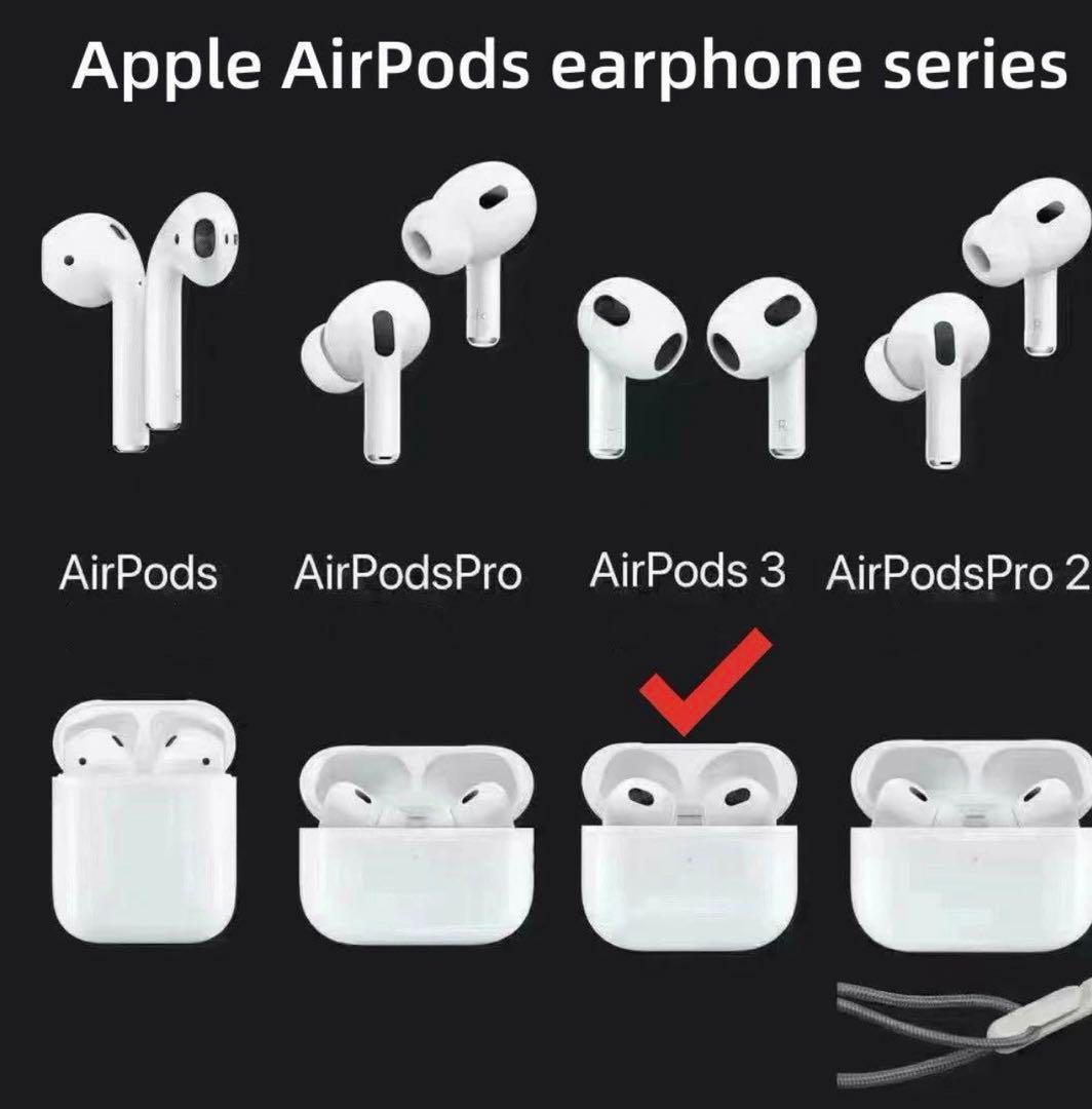 Apple国内正規品　エアポッズ　左耳のみ AirPods 第３世代片耳L Apple エアーポッズ 第3世代 AirPods 第三世代 左耳のみ L片耳