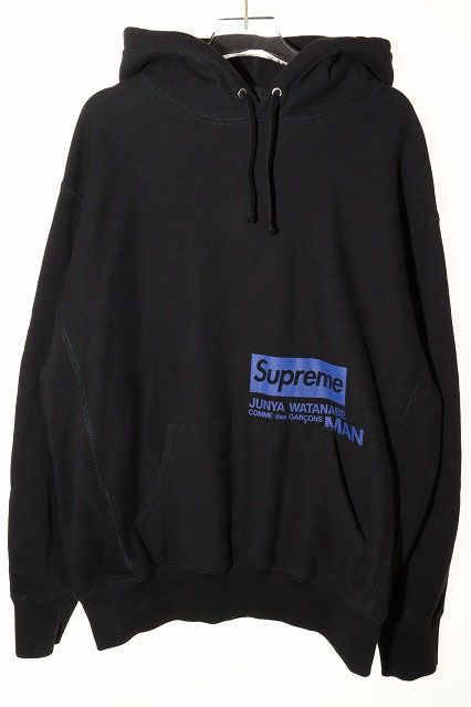 シュプリーム SUPREME × JUNYA WATANABE COMME des GARCONS MAN 21AW HOODED SWEATSHIRT  BLACK S ジュンヤワタナベ コムデギャルソンマン スウェット パーカー ☆AA☆241105 - メルカリ