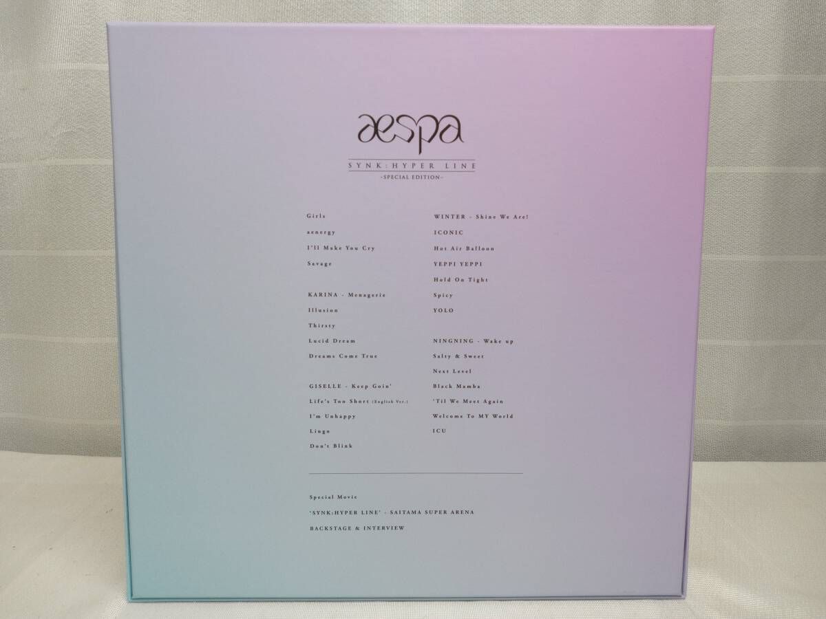 ポストカード欠品 aespa LIVE TOUR 2023 'SYNK: HYPER LINE' in JAPAN