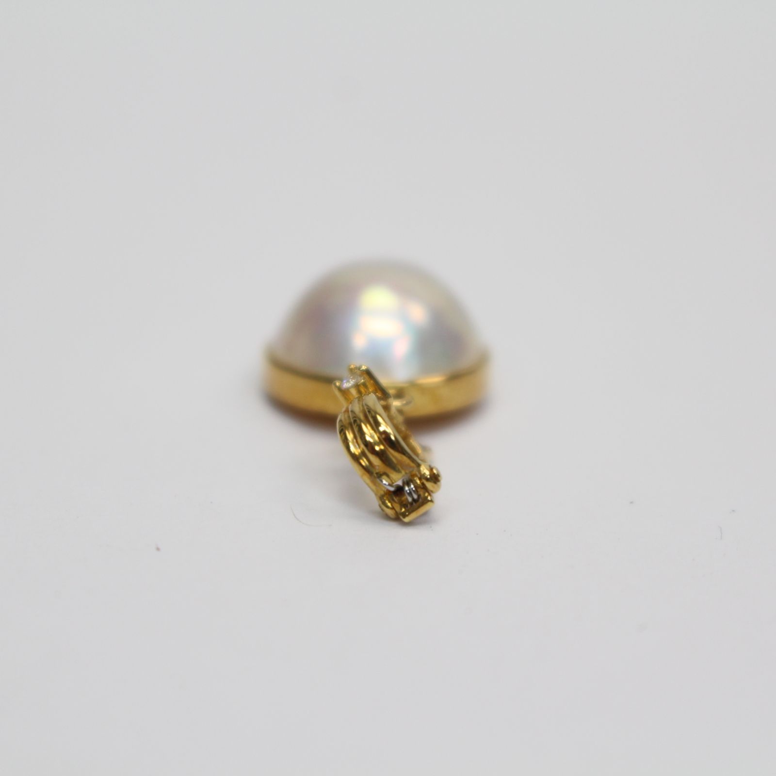 719)【美品】田崎真珠 ネックレストップ K18 ダイヤモンド 0.01