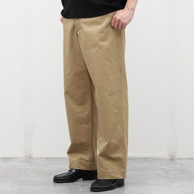 CIOTA シオタ 24SS 日本製 Weapon Chino Cloth Pants 41 khaki CIOTA シオタ 24SS 日本製 Weapon Chino Cloth Pants 41 khaki