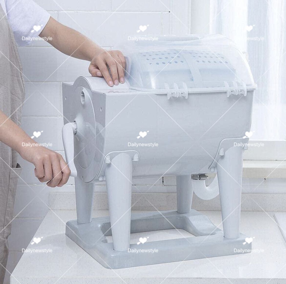 脱水機 手回し洗濯機