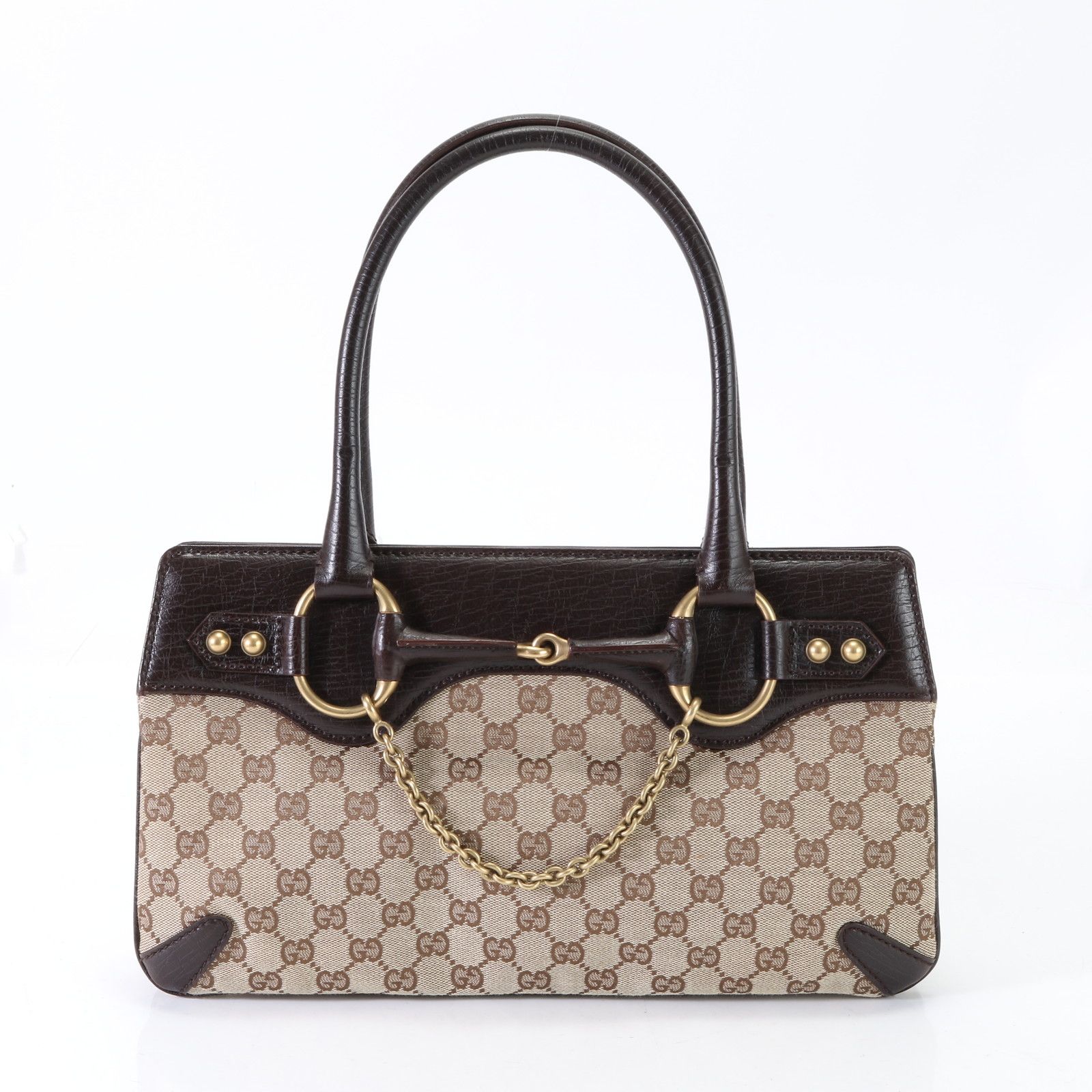 【美品・希少】GUCCI グッチ ホースビット トートバッグ GGキャンバス なりたい自分は、バッグで作る。with GUCCI【連載】Vol.1 | VERY