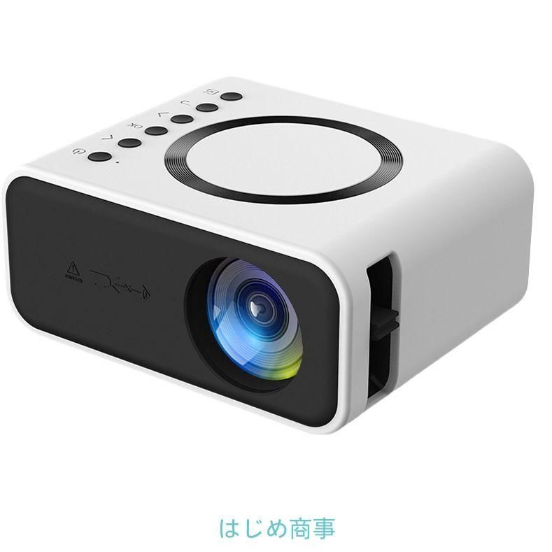 プロジェクター 小型 ワイヤレスミラーリング Led投影機 家庭用 Projector Led光源 ホームシアター パソコン スマホ タブレット対応 iOS Android 1080P